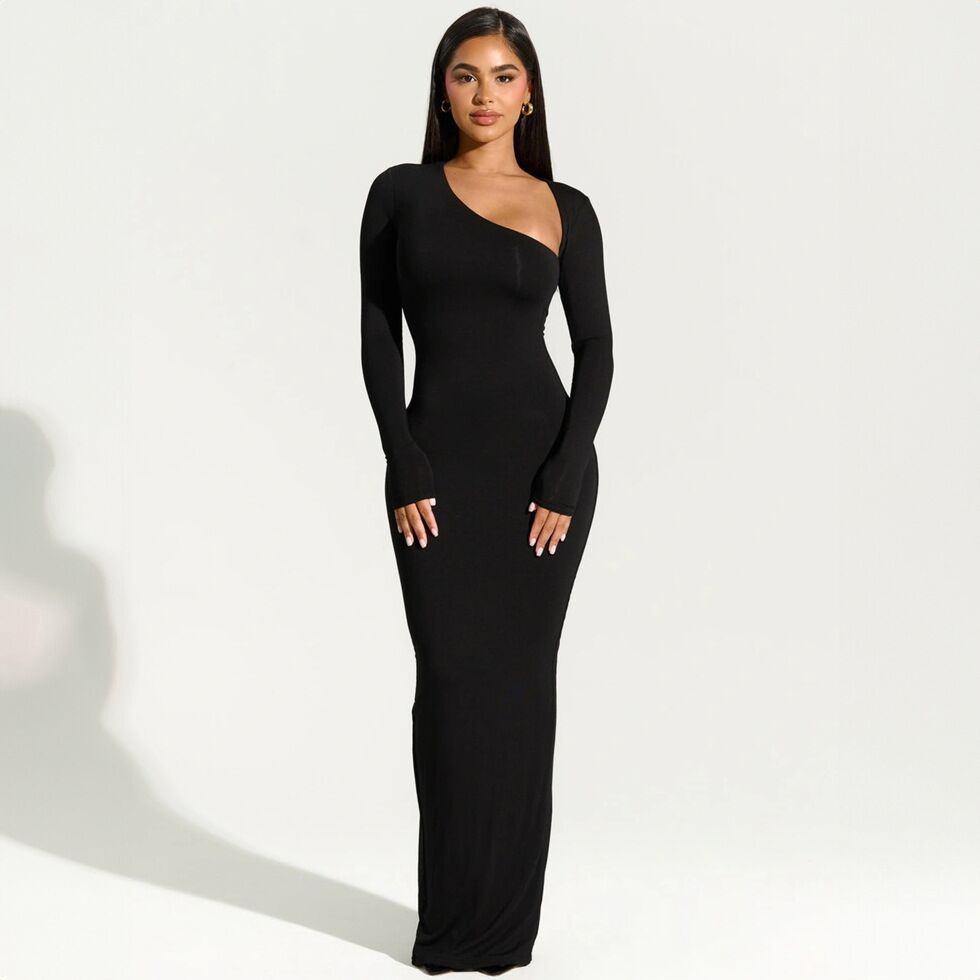 Adriana - Figurbetontes Langarmkleid