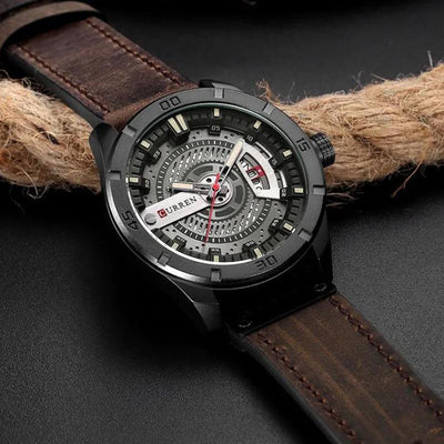 van Baerle® - Sport Militär Herrenarmbanduhr mit Quarz