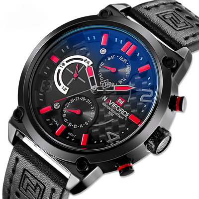 van Baerle® - Quarz-Datum-Uhr