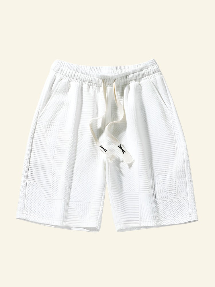 Fudus Oberteil und Shorts mit Kordelzug für Sommerkleidung
