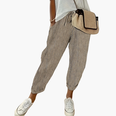 Susanne | Gestreifte Sommerhose