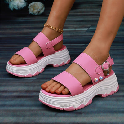 SportivaFlex™ – Komfortable Doppelriemen Sandalen für aktive Frauen