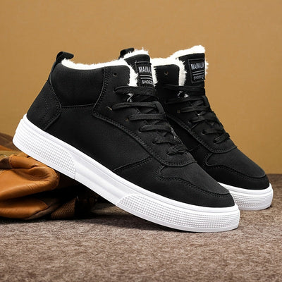 Winterschuhe Herren | High Cut mit Schnürung und Innenfutter