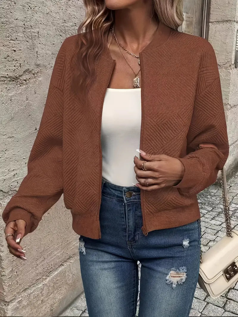 LIVIA | Frühlingsjacke mit Reißverschluss