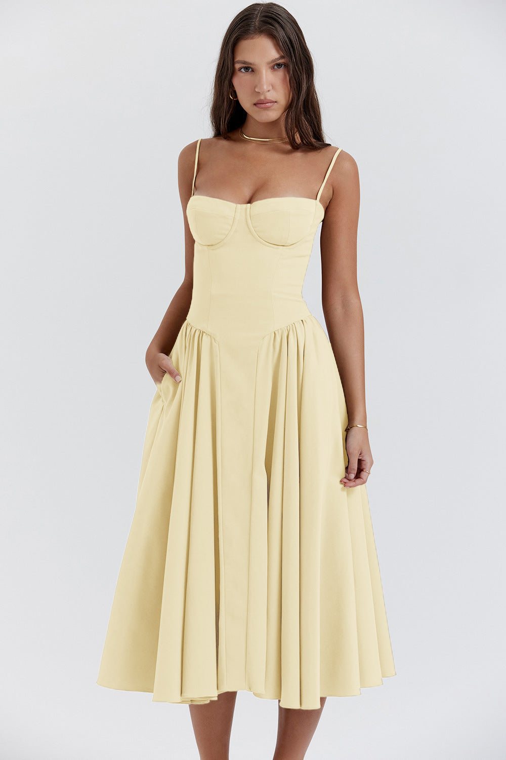 Zaniyah™ | Retro Midi Kleid