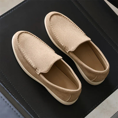 Suede Loafers
