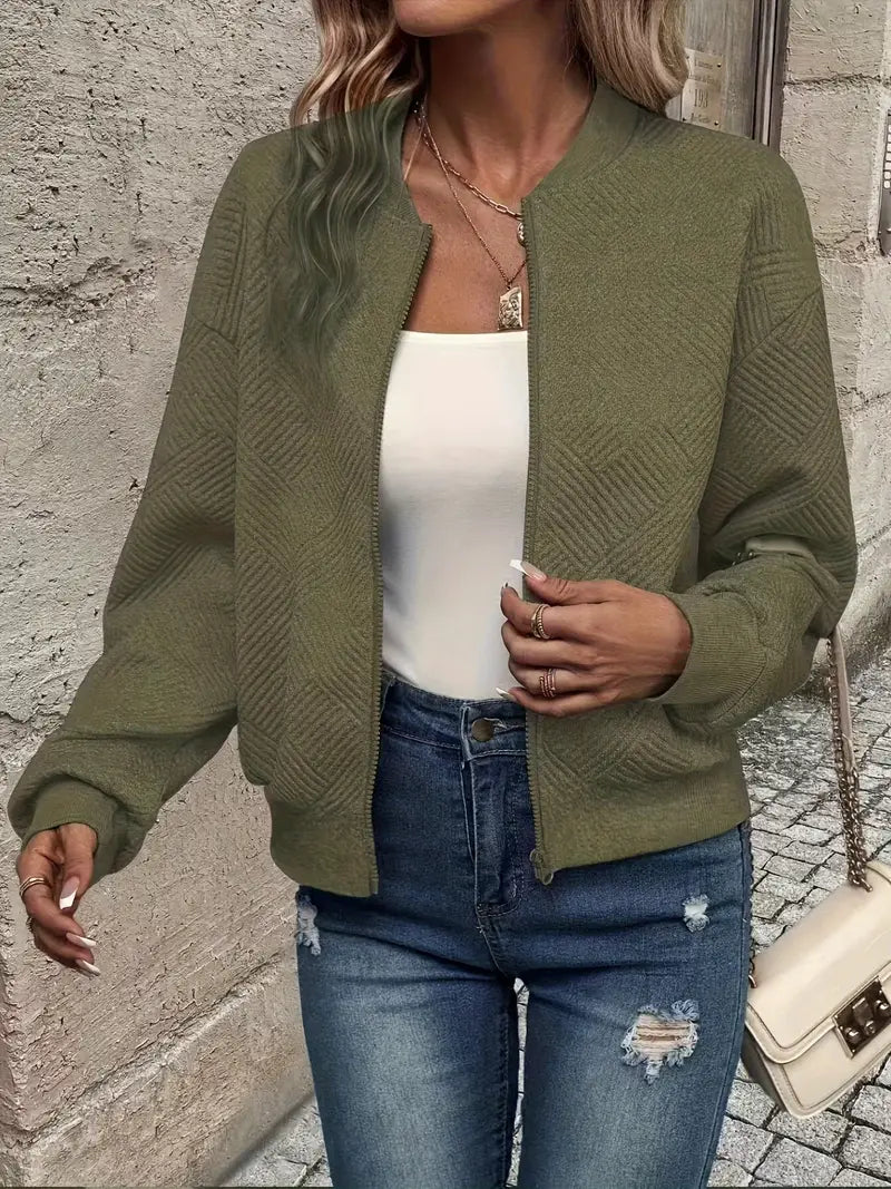 LIVIA | Frühlingsjacke mit Reißverschluss