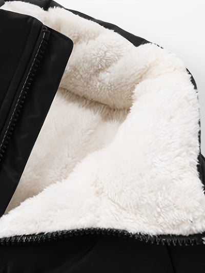 Warme Volle Reißverschluss Gepolsterte Winter Jacke Für Herren | Perfekt für Outdoor-Aktivitäten