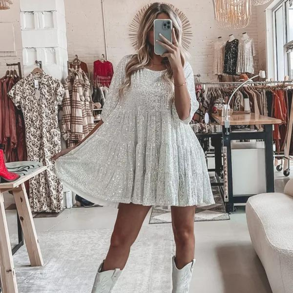 Ezran - Glamourös Fließend Ausdrucksstark – Das Ezran Kleid