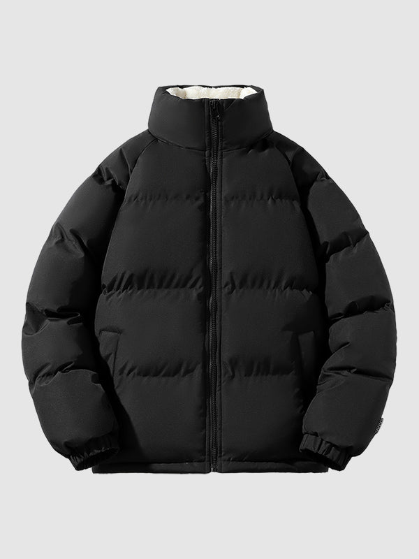 Steppjacke mit Reißverschluss | Teddy-Innenfutter | Wärmender Komfort