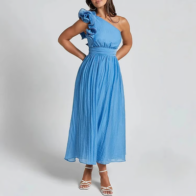 Zheon Sommerkleid – Asymmetrisch. Anmutig. Atemberaubend.