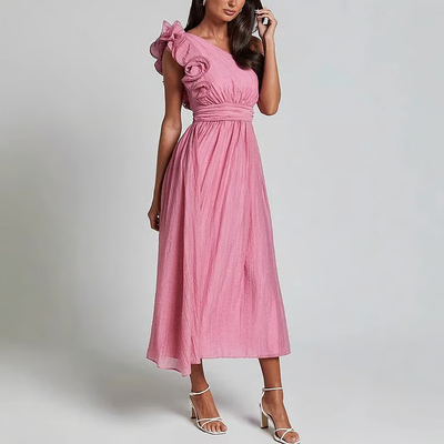 Zheon Sommerkleid – Asymmetrisch. Anmutig. Atemberaubend.
