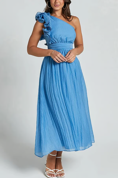 Zheon Sommerkleid – Asymmetrisch. Anmutig. Atemberaubend.