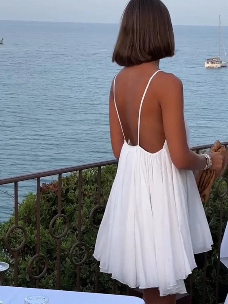 Aurezen Plissee-Kleid – Luftig. Feminin. Sommerleicht.