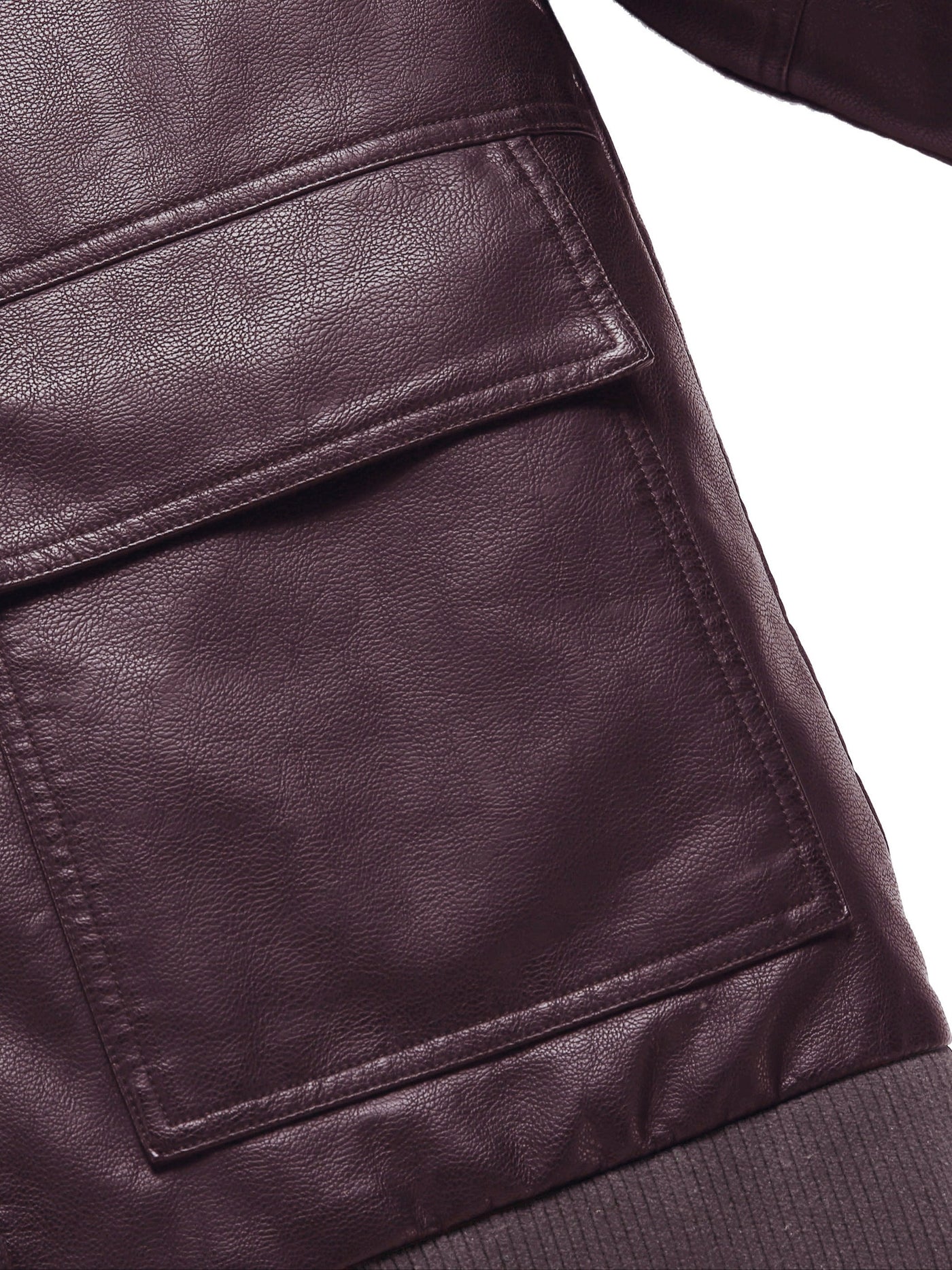 Warme Fleece PU Leder Winterjacke Für Herren | Perfekt für Outdoor-Aktivitäten