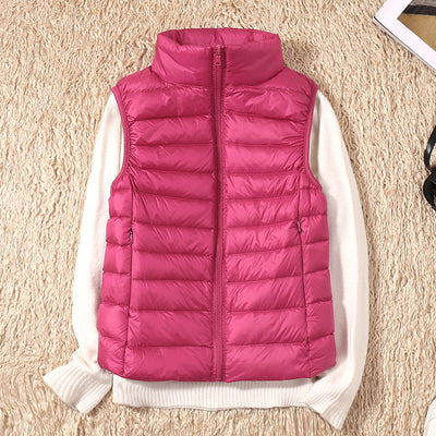 Weste Damen Leicht Gepolstert | Ärmellose Outdoor-Weste