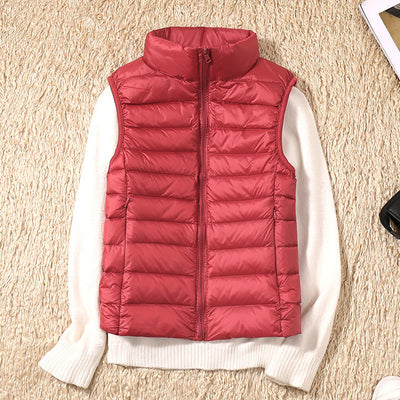 Weste Damen Leicht Gepolstert | Ärmellose Outdoor-Weste