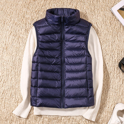 Weste Damen Leicht Gepolstert | Ärmellose Outdoor-Weste