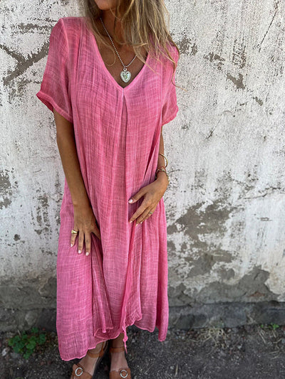 Lena | Sommerkleid aus Leinen für den Alltag