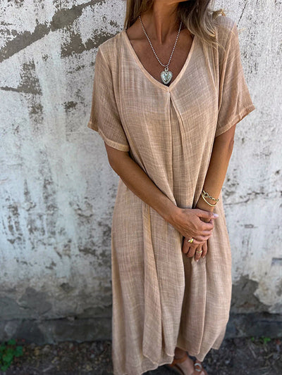 Lena | Sommerkleid aus Leinen für den Alltag