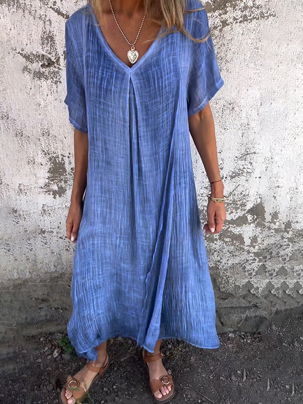 Lena | Sommerkleid aus Leinen für den Alltag