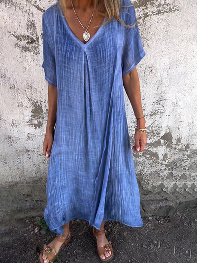 Lena | Sommerkleid aus Leinen für den Alltag