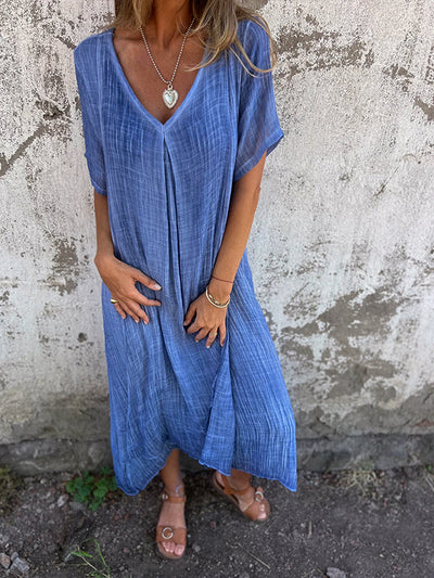Lena | Sommerkleid aus Leinen für den Alltag
