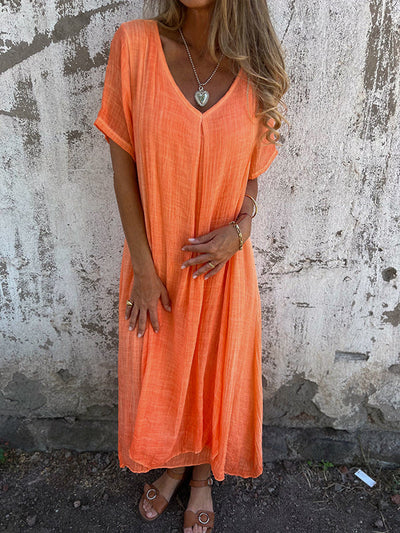 Lena | Sommerkleid aus Leinen für den Alltag
