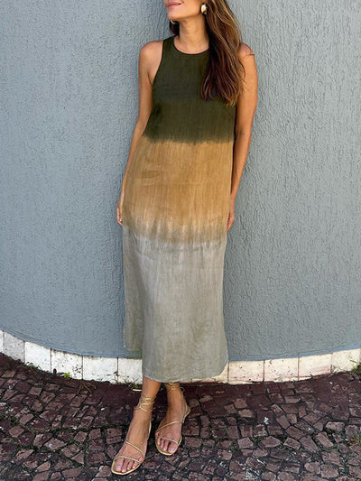 Stilvolles bedrucktes Kleid für Frauen