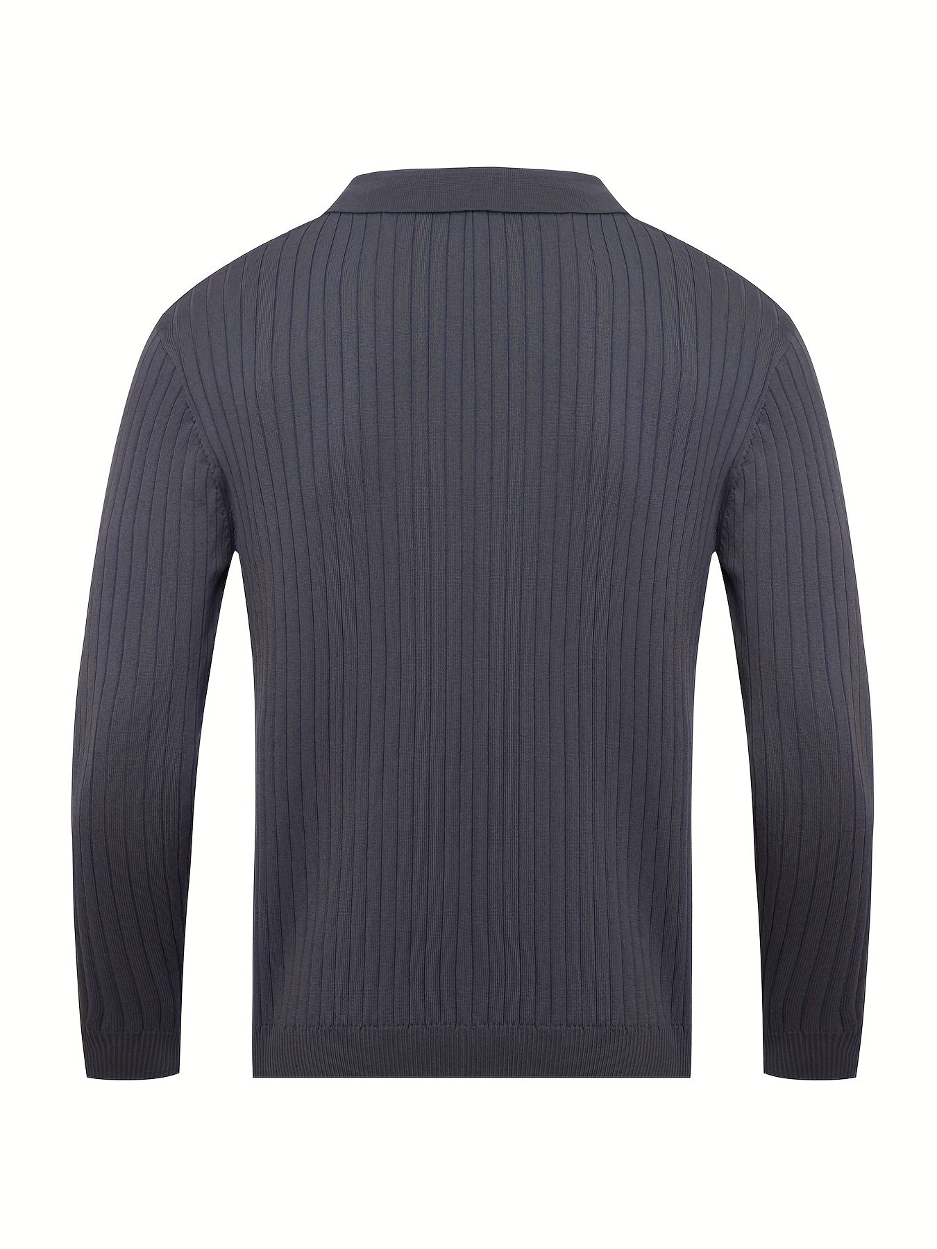 Stylisches Chic Strick-Shirt V-Ausschnitt Baumwolle Sweatshirt für Männer | Ideal für jeden Anlass