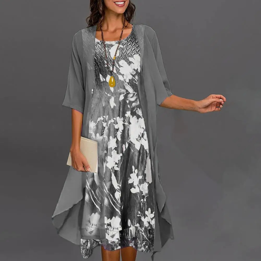 Trina® | Abend-Cardigan-Kleid für Damen