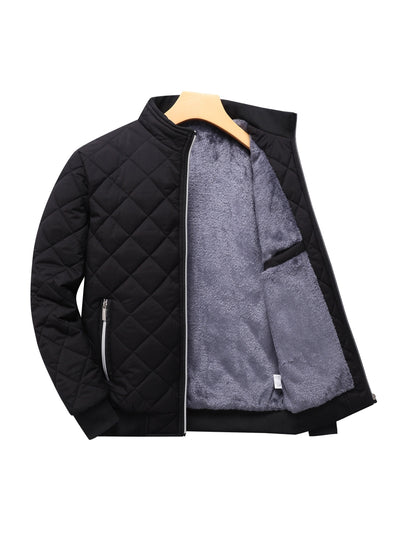 Stijlvolle Fleece Voering Winter Jacke Für Herren | Perfekt für Outdoor-Aktivitäten