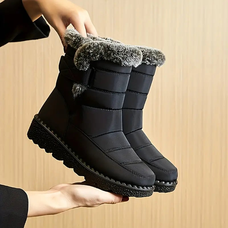 Wasserdichte Rutschfeste Winter Schnee Stiefel Für Damen | Perfekt für Outdoor-Aktivitäten