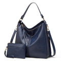 Satz Marineblau