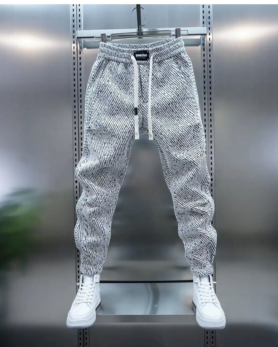 Casual Pants with Pattern