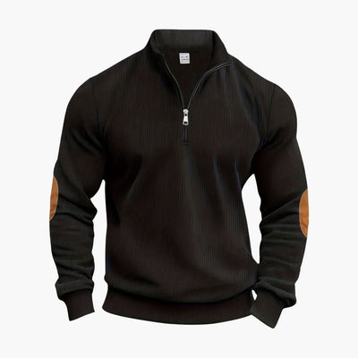 Noah | Modischer Pullover mit halbem Reißverschluss