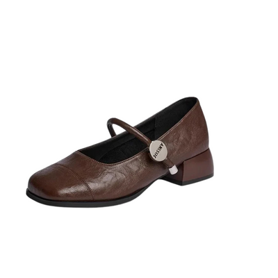 Victoria - Schicke Blockabsatz Pumps Damen