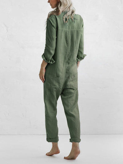 Langärmeliger Jumpsuit für Frauen