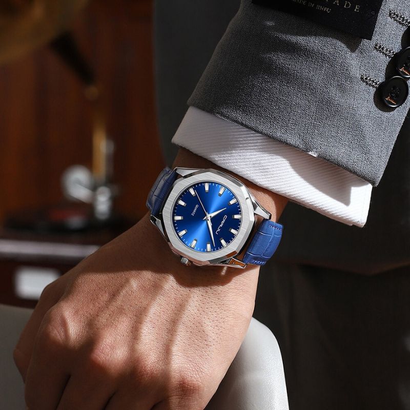 van Baerle® - Casual minimalistisches Quarzarmbanduhr