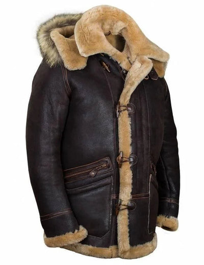 BRADLEY™ | Exklusiver Leder-Wintermantel