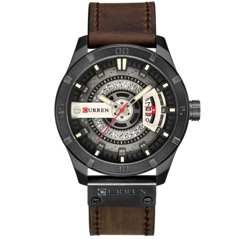 van Baerle® - Sport Militär Herrenarmbanduhr mit Quarz