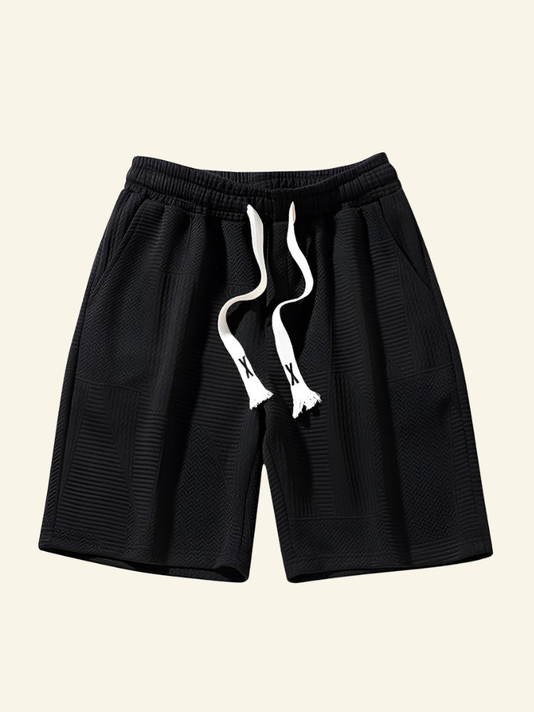 Fudus Oberteil und Shorts mit Kordelzug für Sommerkleidung