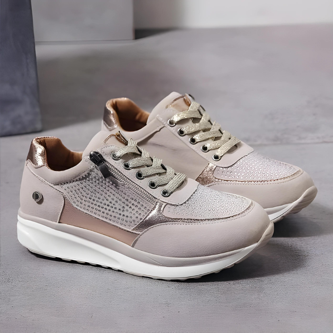 Gigi - Glamouröse bequeme Casual Sneakers | Sportlich-schicke Sneaker
