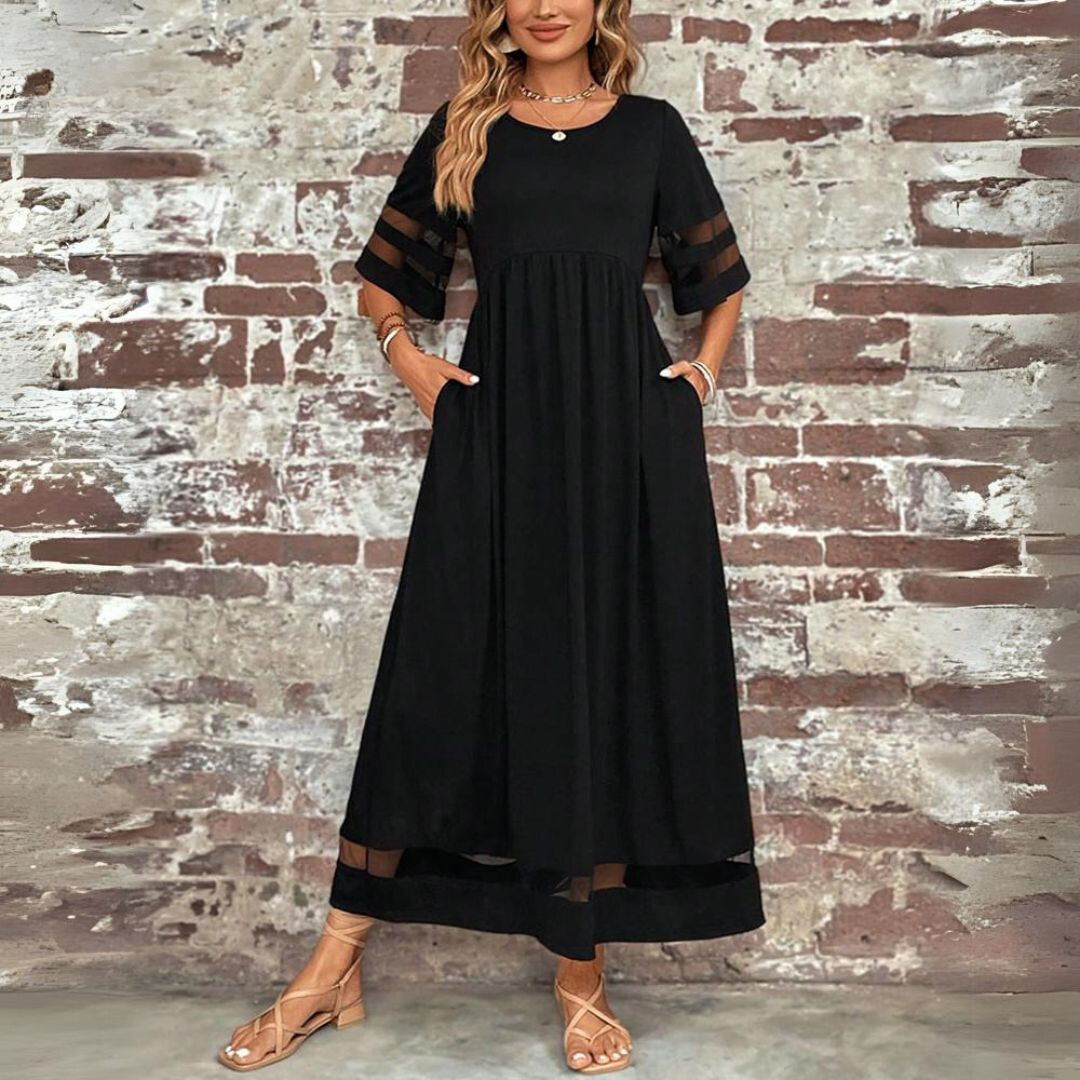 Amanda - Schmeichelhaftes Elegantes Kleid Bauchkontrolle Damen