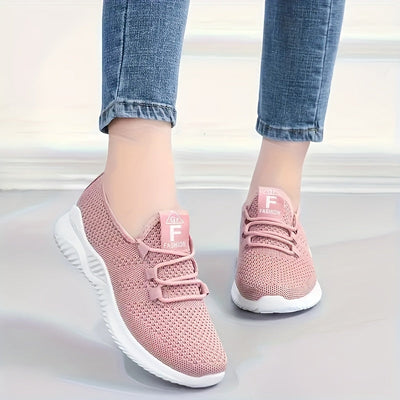 Modische Einfarbige Freizeitsneaker für Damen | Perfekt für Casual Days