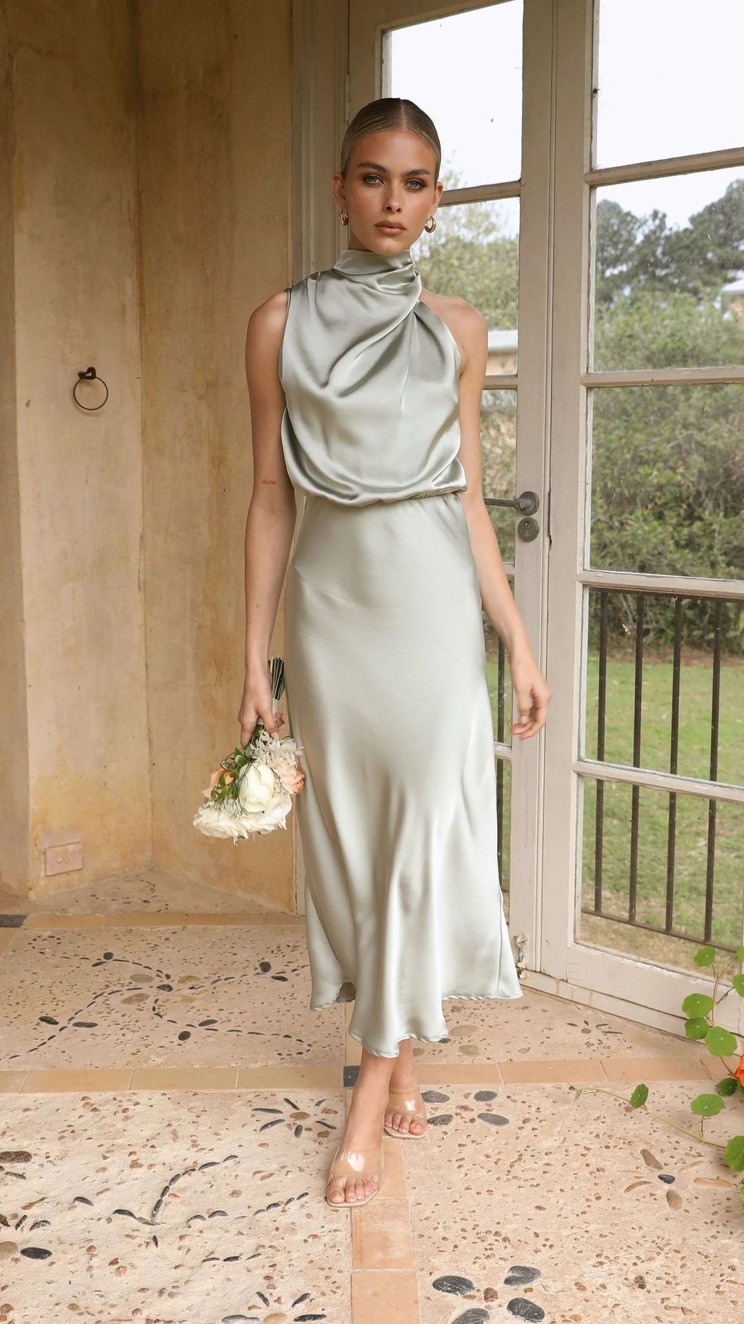 Vestido Seda Aurora