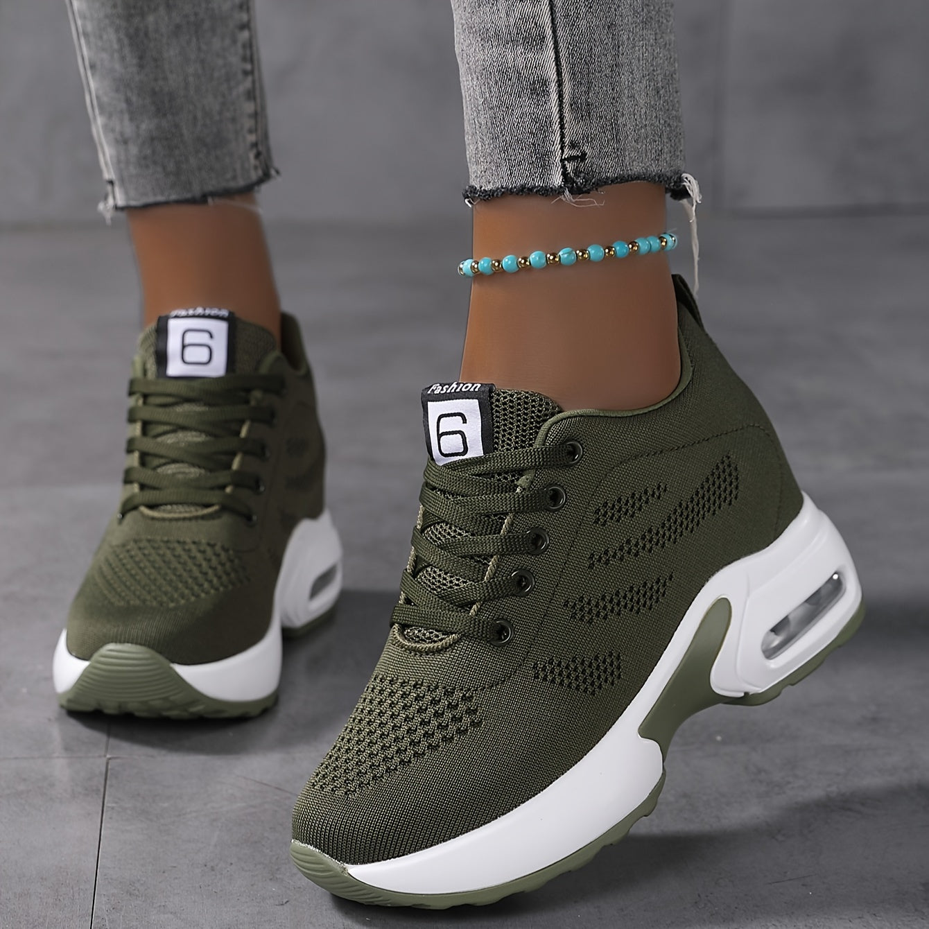 Lässige Atmungsaktive Stricksneaker für Damen | Perfekt für Alltag