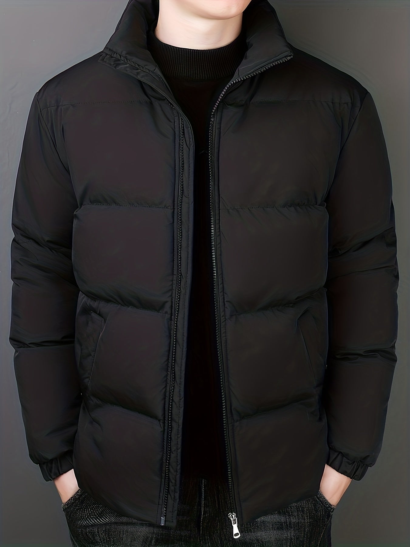 Stilvolle Gepolsterte Lässige Winterjacke Für Herren | Perfekt für den Alltag