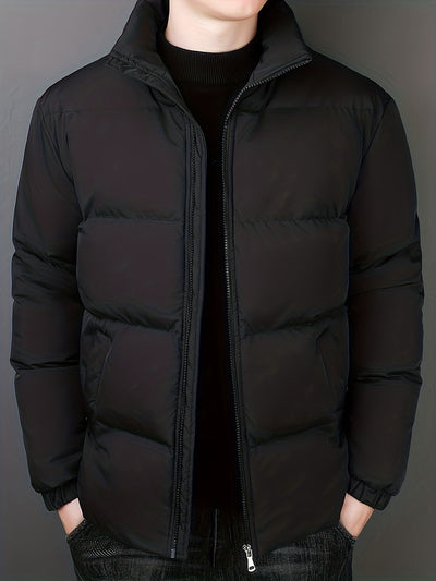 Stilvolle Gepolsterte Lässige Winterjacke Für Herren | Perfekt für den Alltag