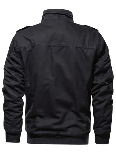 Retro Stijl Staande Kragen Winter Jacke Für Herren | Perfekt für den Winter